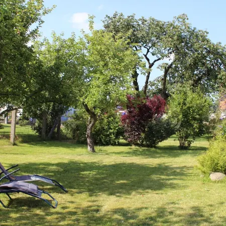 Small isolated cottage on a large meadow and orchard land