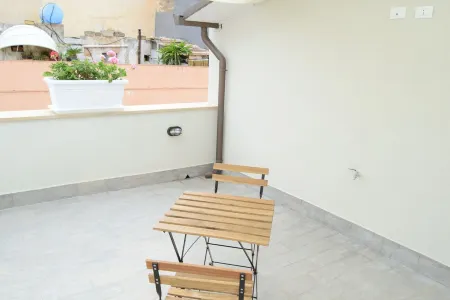 Comfortable apartment near the sea with terrace near Palermo, Sicily