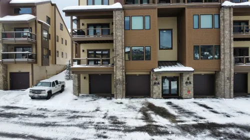 4 bedroom 3 bath with hot tub right on the mountain at Big Sky
