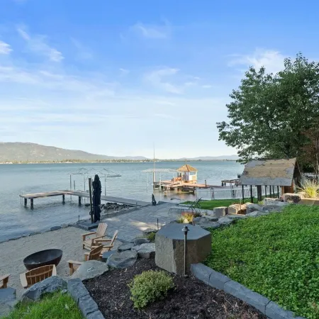 New Modern Luxury Home. Enjoy the Sweeping Lakefront and Mountain View’s.