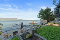 New Modern Luxury Home. Enjoy the Sweeping Lakefront and Mountain View’s.