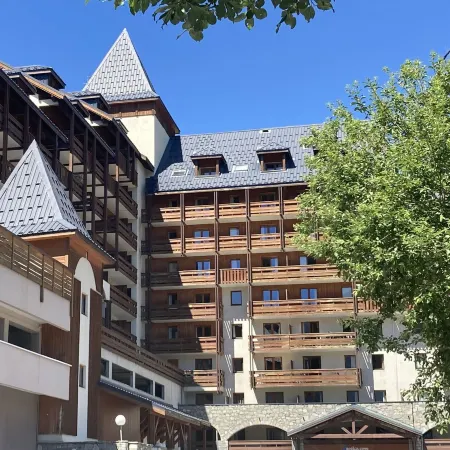 2 Rooms 35m² 4 Pers with WIFI covered parking at the foot of the lifts