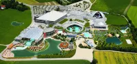 Hotel-Etage Apfelrot