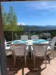 South-facing villa in the heights of GAP with panoramic mountain views