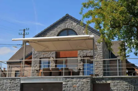 Holiday Home in Somme-Leuze with Valley View