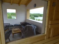 Vacation home on Lake Störmthal, Lagovida, Leipziger Neuseenland, private beach Hotels in GroBposna