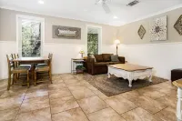 Private Patio and Scenic Creek Views - Elegant Escape