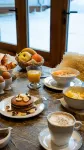Ecrin Blanc Resort Courchevel - Aquapark - 조식 운영