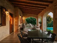 Villa Arianna with Breathtaking View Near Rethymno Hotels in Prines