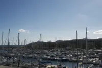 Superb T2 (sleeps 4-6) sea and Port Argeles in residence with pool