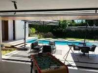 Center Saint Tropez - Large and beautiful contemporary villa with heated pool