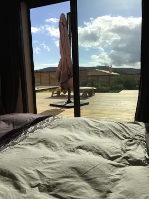 MODERN VILLA WITH HEATED POOL.