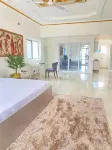 Executive suite with a pool