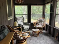 Tranquil Cabin Retreat with Sauna – Steps from the Holy Waters Hotels in Grayling Township