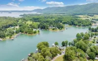 Smith Mountain Lake Home with Stunning Views  with Wet Cove