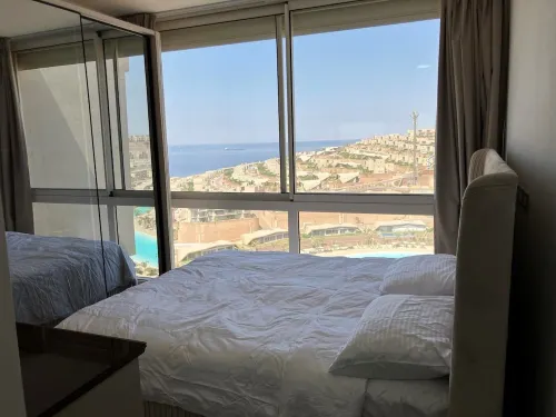 Cozy 3-bedroom apartment with WiFi, AC in charming Il Monte Galala Ataqah 호텔