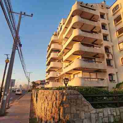 Beautiful & unique beach apartament in the oldest bay and coastal city of Chile Hotel Exterior