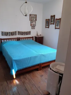 At 710 m. and 60 km from the sea Nordik Walking and Bouldering surrounded by nature.