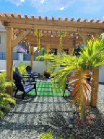 Pool+Walk to Beach+Fast Wifi+Generator+Loft+Located in Rincon's Touristic Heart