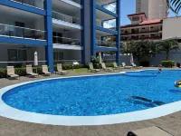 Oceanfront Condo with stunning pool and oversized balcony.