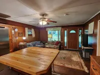Rustic Red Cabin on Kerr Lake