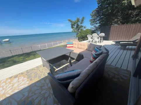 Beautiful 5-bedroom beach house on North Shore of Sand Point, near Caseville MI