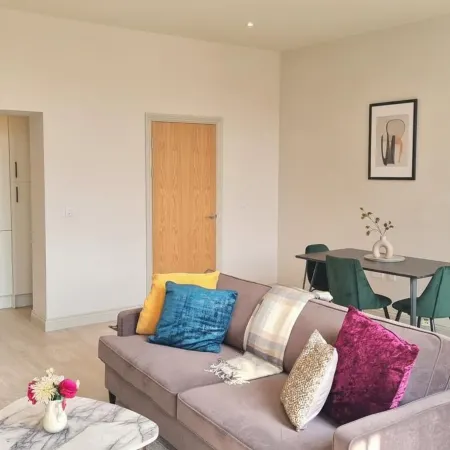 Stylish Apartment 1 Bed Sleeps 2 Parking