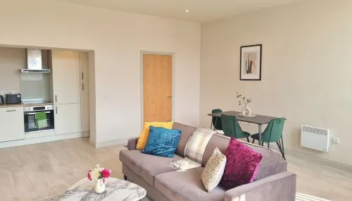 Stylish Apartment 1 Bed Sleeps 2 Parking - 2-stjärniga