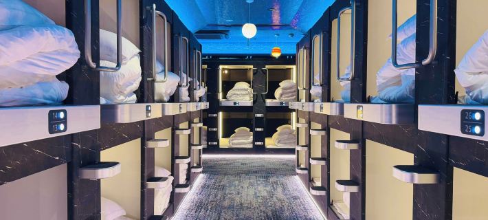 Capsule Hostel Beppu Tower Hôtels à&nbsp;: Beppu
