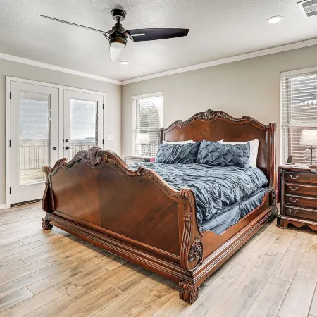 Fenced Yard: Modern Barndominium in Amarillo!