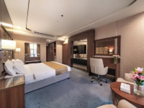 サンデー レッド シー ファウンテン アルハムラ フォーマリー ビビッド プラザ ホテル ジェッダのホテル