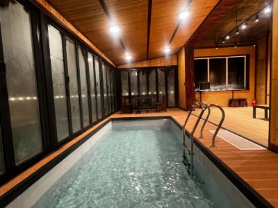 Sangju Friends Kids Dog private pool villa