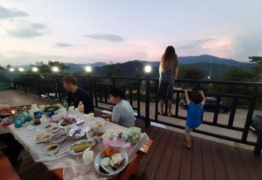 산청 전망좋은펜션 뷰