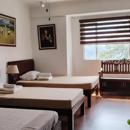 Premier Family Studio Room Baguio Near the Mansion - Wifi - Parking