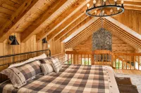 佛蒙特州奧基莫 & 基靈頓溫馨Log Cabin - 小木屋