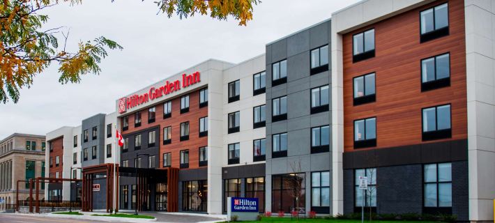 Hilton Garden Inn Moncton Downtown Отели в г. Монктон