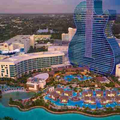 The Oasis Tower at Seminole Hard Rock Hotel Exterior