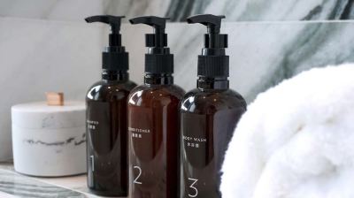 ゲストルーム（ベッド2台） ハイアット セントリック ヴィクトリア ハーバー 香港の写真