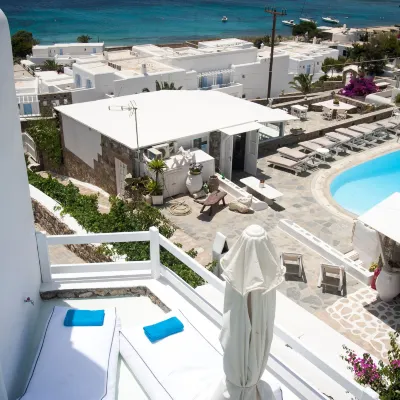 Mykonos Moussa Hotels in der Nähe von Strand Kapari