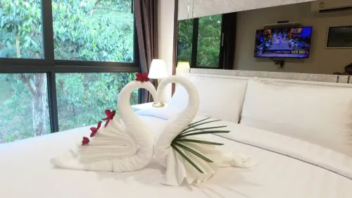 Ao504 - 1 Bdr Condo Top Floor Forest View, Ao Nang - Lejligheder