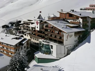 Alpenbad Hotel Hohenhaus Các khách sạn ở Hintertux