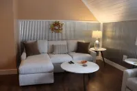 Lucy's Loft above the Nashville Fudge Kitchen in the heart of Nashville, Indiana