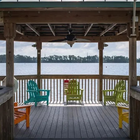 Peaceful Lakefront Resort Condo at Disneyworld! Central to Parks, Shopping, Etc!