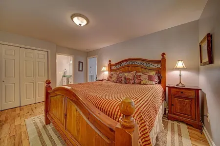 Creekfront Hayesville retreat w/ wrap-around porch and views!