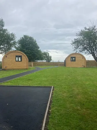 Rural Private Cabin-Scotland-Dumfries and Galloway-Cluaran Cabins-Skiddaw View Отели в г. Аннан