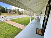 Rocky Branch Retreat on 33 acres with fenced yard, fireplaces & deck