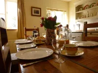 The cottage is a tastefully converted former Victorian barn in Tarvin Sands.