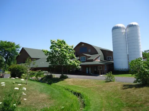 Stay in the heart of Leelanau county wine tasting region. Views to Traverse Bay