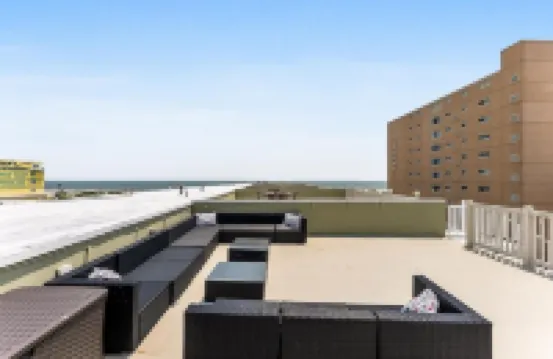 Great Beach Condo Right Near the Boardwalk Awesome Rooftop Views of the Ocean