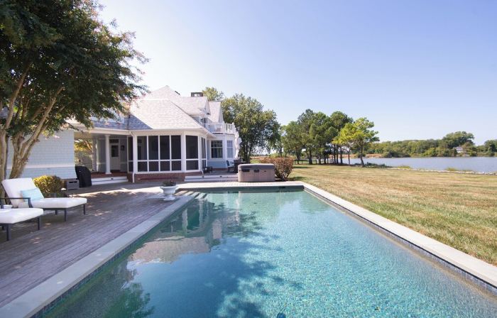 Waterfront Home w/ Stunning Views, Deepwater Dock, Pool, HotTub, Kayaks & More